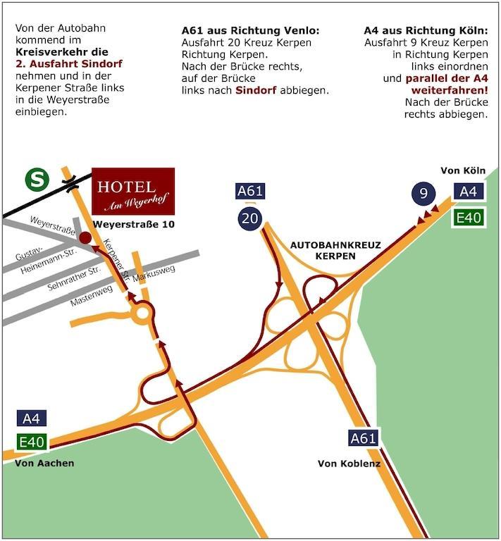 Hotel Am Weyerhof Kerpen  Kültér fotó